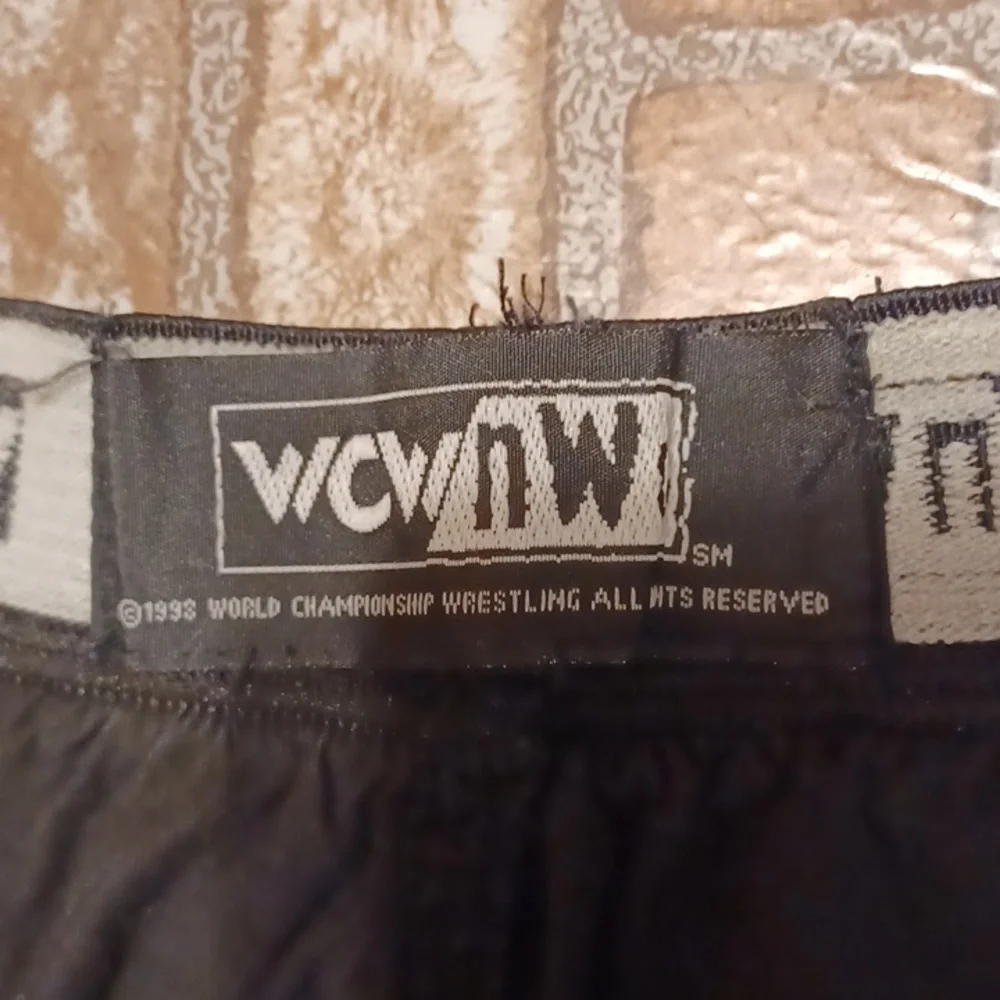 World Champingship Wrestling Black Men's Boxer Shorts 1993  WCW New World Order